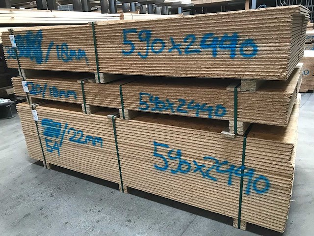 Osb platen 18mm 590x2440mm (20x) - afbeelding 3 van  3