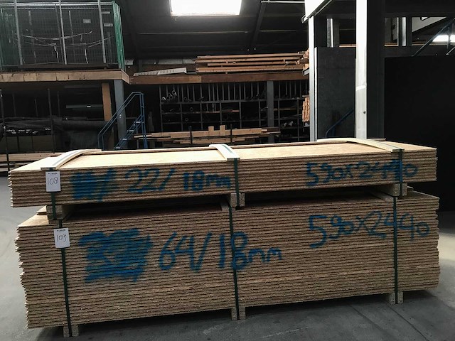 Osb platen 18mm 590x2440mm (22x) - afbeelding 2 van  3