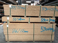 Osb platen 18mm 590x2440mm (24x) - afbeelding 2 van  3