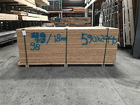 Osb platen 18mm 590x2440mm (98x) - afbeelding 2 van  3
