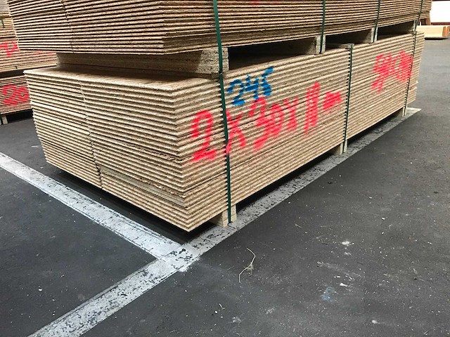 Osb platen 18mm 590x2500mm (60x) - afbeelding 1 van  3
