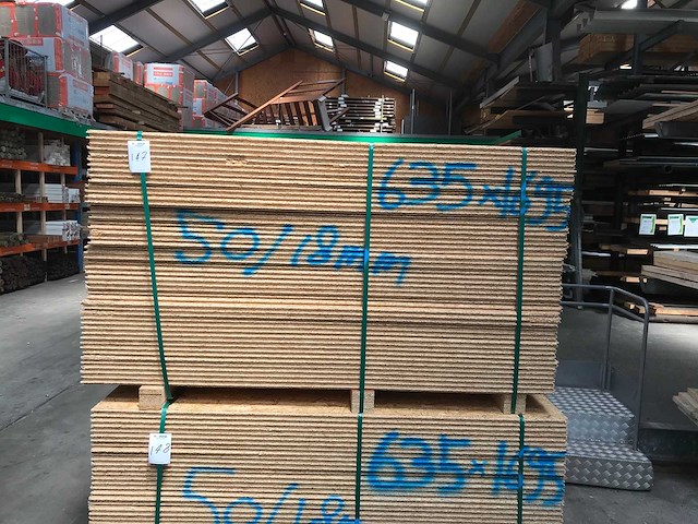 Osb platen 18mm 635x1690mm (50x) - afbeelding 2 van  3