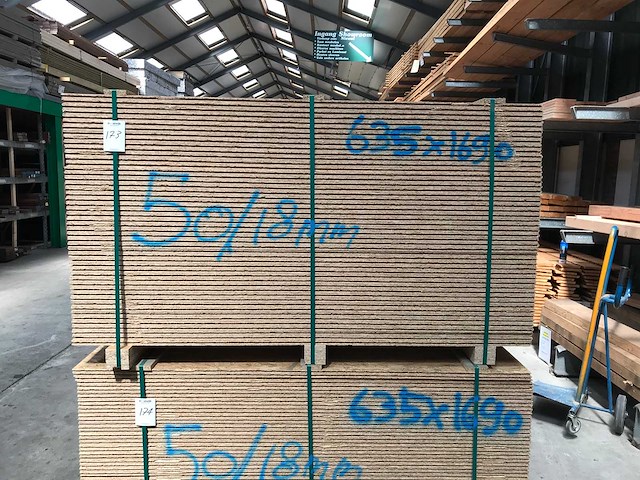 Osb platen 18mm 635x1690mm (50x) - afbeelding 2 van  4