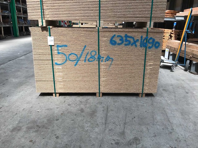 Osb platen 18mm 635x1690mm (50x) - afbeelding 2 van  3