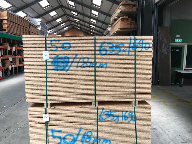 Osb platen 18mm 635x1690mm - afbeelding 2 van  4