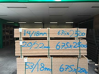 Osb platen 18mm 675x2500mm (14x) - afbeelding 2 van  3