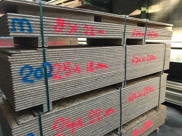 Osb platen 18mm 675x2500mm (25x) - afbeelding 1 van  3