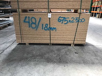 Osb platen 18mm 675x2500mm (48x) - afbeelding 2 van  3