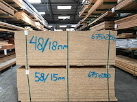 Osb platen 18mm 675x2500mm (48x) - afbeelding 2 van  3