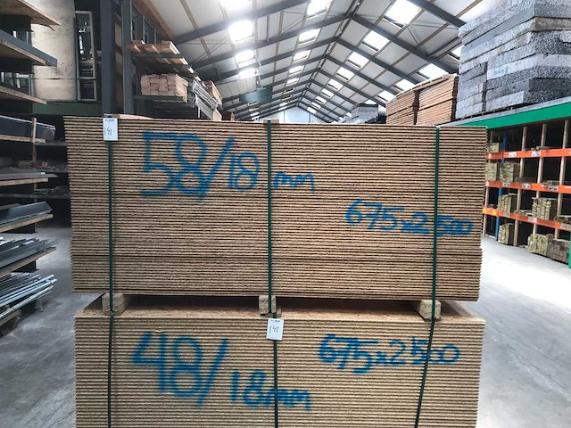 Osb platen 18mm 675x2500mm (58x) - afbeelding 2 van  3