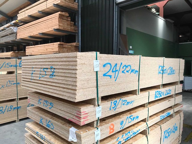 Osb platen 22mm 1250x2800mm (24x) - afbeelding 1 van  3