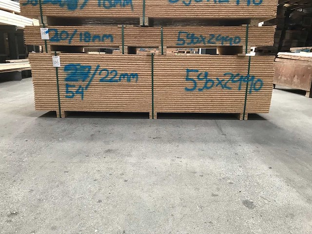 Osb platen 22mm 590x2440mm (54x) - afbeelding 2 van  3