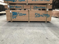 Osb platen 22mm 590x2440mm (54x) - afbeelding 2 van  3