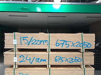 Osb platen 22mm 675x2050mm (15x) - afbeelding 2 van  3