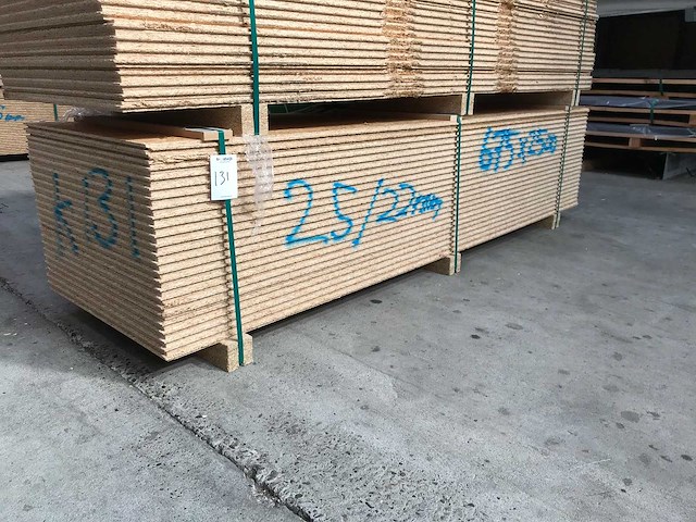 Osb platen 22mm 675x2500mm (25x) - afbeelding 1 van  3