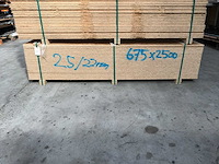 Osb platen 22mm 675x2500mm (25x) - afbeelding 2 van  3