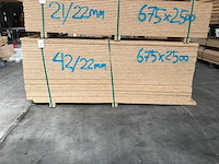 Osb platen 22mm 675x2500mm (42x) - afbeelding 2 van  3