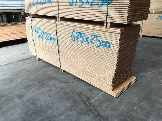 Osb platen 22mm 675x2500mm (42x) - afbeelding 3 van  3