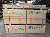 Osb platen 22mm 675x2500mm (70x) - afbeelding 2 van  4