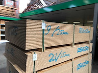 Osb platen 25mm 1250x2500mm (19x) - afbeelding 1 van  4