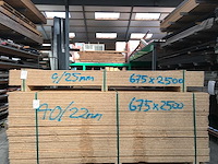 Osb platen 25mm 675x2500mm (9x) - afbeelding 2 van  3