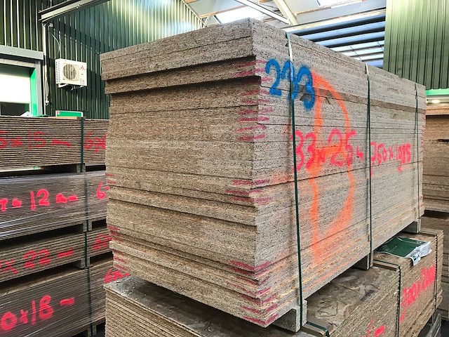 Osb platen 25mm 750x2000mm (33x) - afbeelding 2 van  2