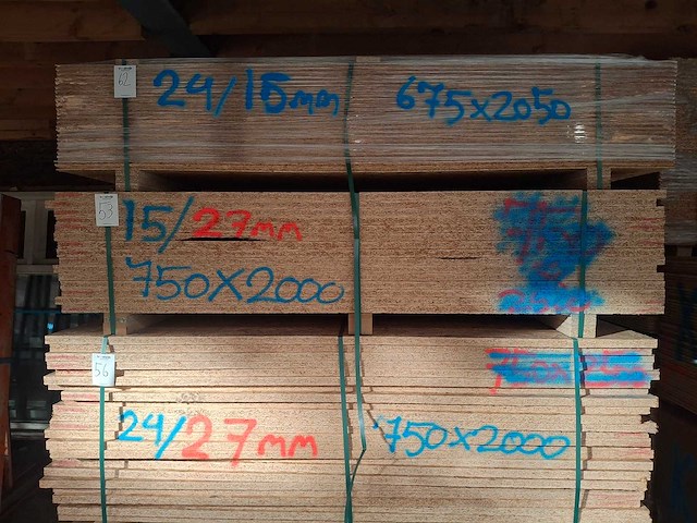 Osb platen 27mm 750x2000mm (15x) - afbeelding 2 van  3
