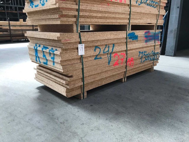 Osb platen 27mm 750x2000mm (24x) - afbeelding 1 van  4