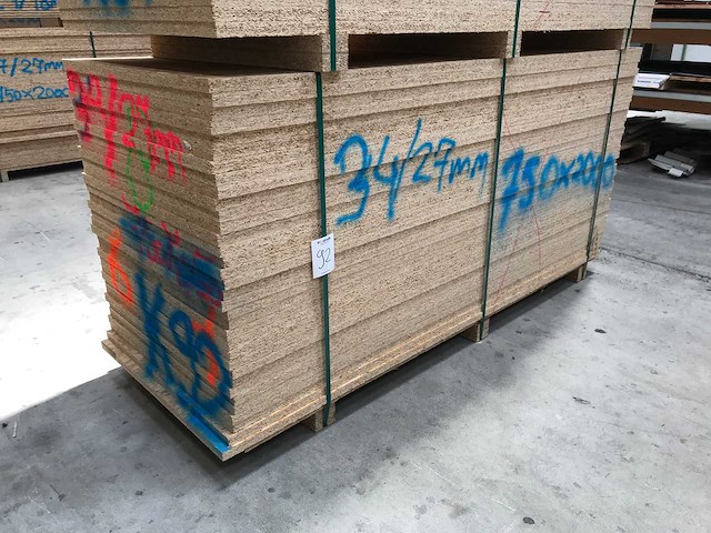 Osb platen 27mm 750x2000mm (34x) - afbeelding 1 van  3