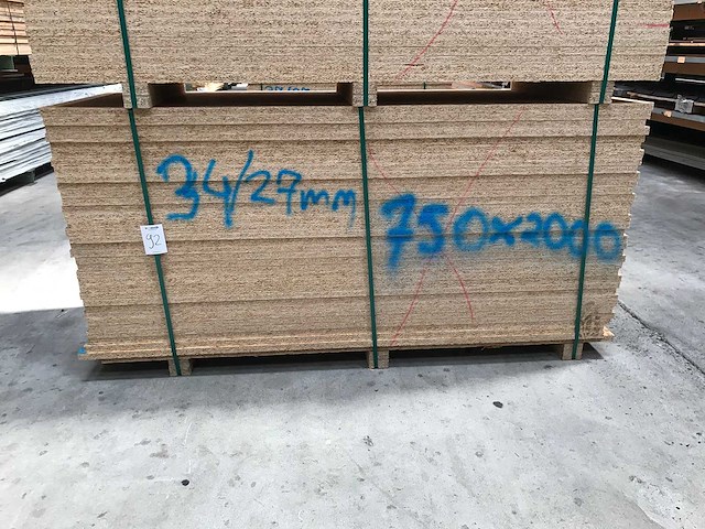 Osb platen 27mm 750x2000mm (34x) - afbeelding 2 van  3