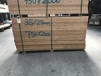 Osb platen 27mm 750x2000mm (35x) (35x) - afbeelding 2 van  3