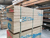Osb platen 27mm 750x2000mm (35x) - afbeelding 1 van  3