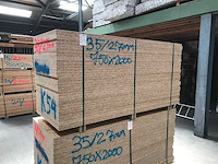 Osb platen 27mm 750x2000mm (35x) - afbeelding 1 van  4