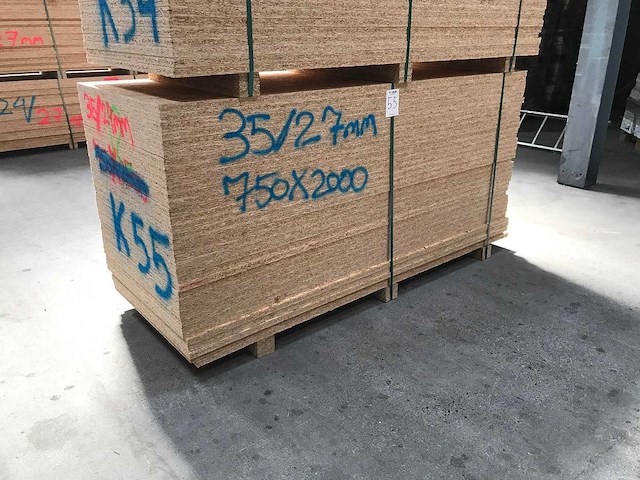 Osb platen 27mm 750x2000mm (35x) - afbeelding 1 van  3