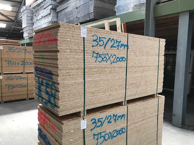 Osb platen 27mm 750x2000mm (35x) - afbeelding 1 van  3