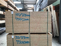 Osb platen 27mm 750x2000mm (35x) - afbeelding 2 van  3