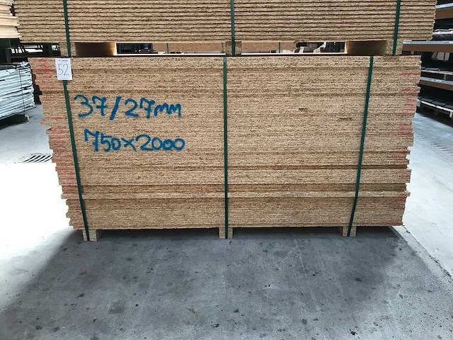 Osb platen 27mm 750x2000mm (37x) (37x) - afbeelding 2 van  3