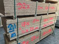 Osb platen mix 18 en 22mm 675x2500mm (28x) - afbeelding 1 van  3