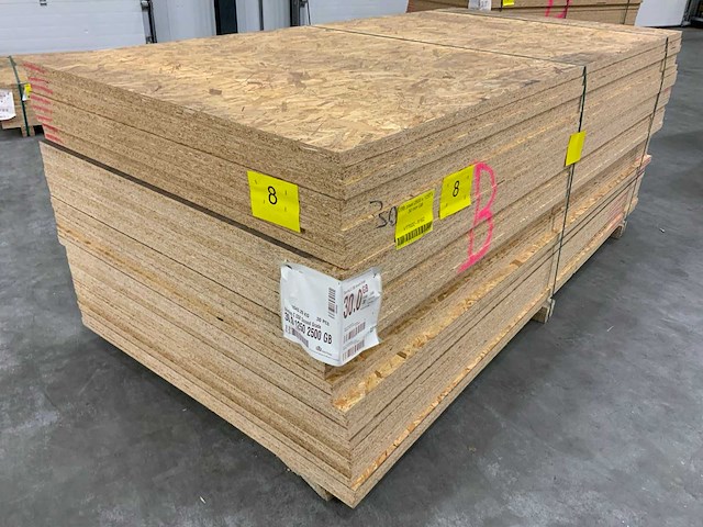 Osbplaat 2500x1250x30mm (30x) - afbeelding 1 van  8