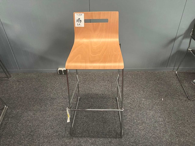 Oscar barkruk (2x) - afbeelding 2 van  4