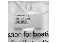 Osculati rond inspectieluik wit 204 mm - 20.337.02bi - afbeelding 2 van  3