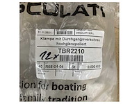 Osculati silhouette gepolijste roestvrijstalen cleat 200 mm met tru rompbout - 40.153.20 - afbeelding 5 van  5