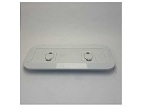 Osculati witte inbouwinspectieluik 600 x 250 mm - 20,295,00 - afbeelding 1 van  2