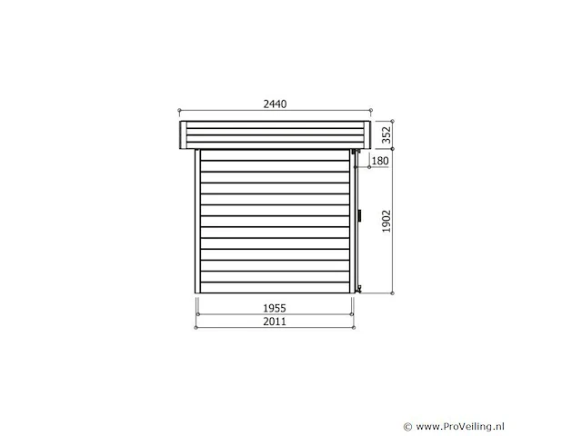 Oslo tuinhuis - afbeelding 3 van  3