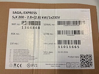 Oso hotwater saga 2 xpress s2x 200 elektrische boiler - afbeelding 3 van  11