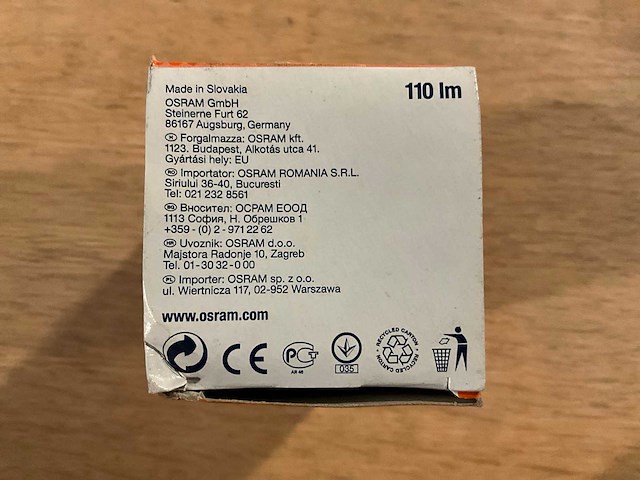 Osram classic a partij gloeilampen - afbeelding 3 van  6