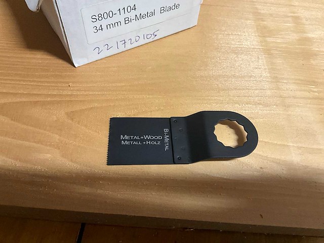 Ostar - s800-1104 - 34 mm bi-metaal supercut fit - multitool zaagbladen (50x) - afbeelding 3 van  5