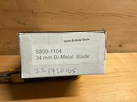 Ostar - s800-1104 - 34 mm bi-metaal supercut fit - multitool zaagbladen (50x) - afbeelding 5 van  5