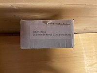 Ostar - s800-1105l - 28,5mm bi-metal extra long blade supercut fit - multitool zaagbladen (50x) - afbeelding 5 van  5