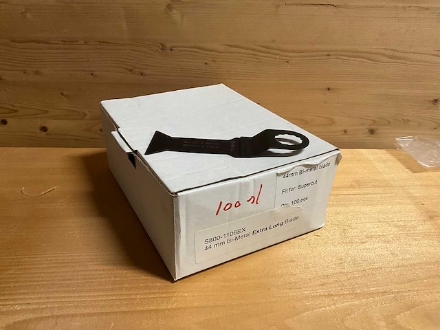 Ostar - s800-1106ex - 44mm bi-metal extralong blade supercut fit - multitool zaagbladen (100x) - afbeelding 2 van  5